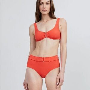 SOLID & STRIPED Orange Bikini